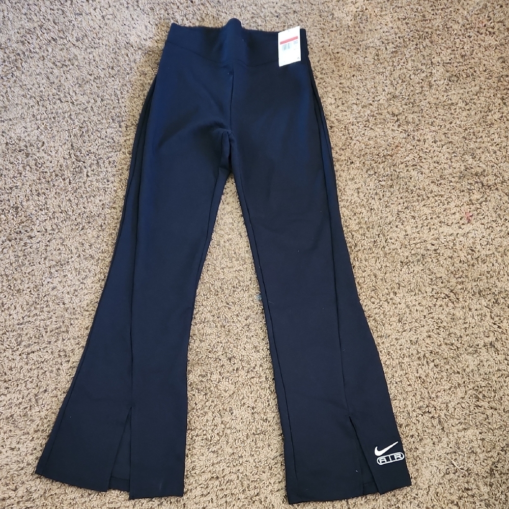 Nike Kids Black Flared Bottoms
